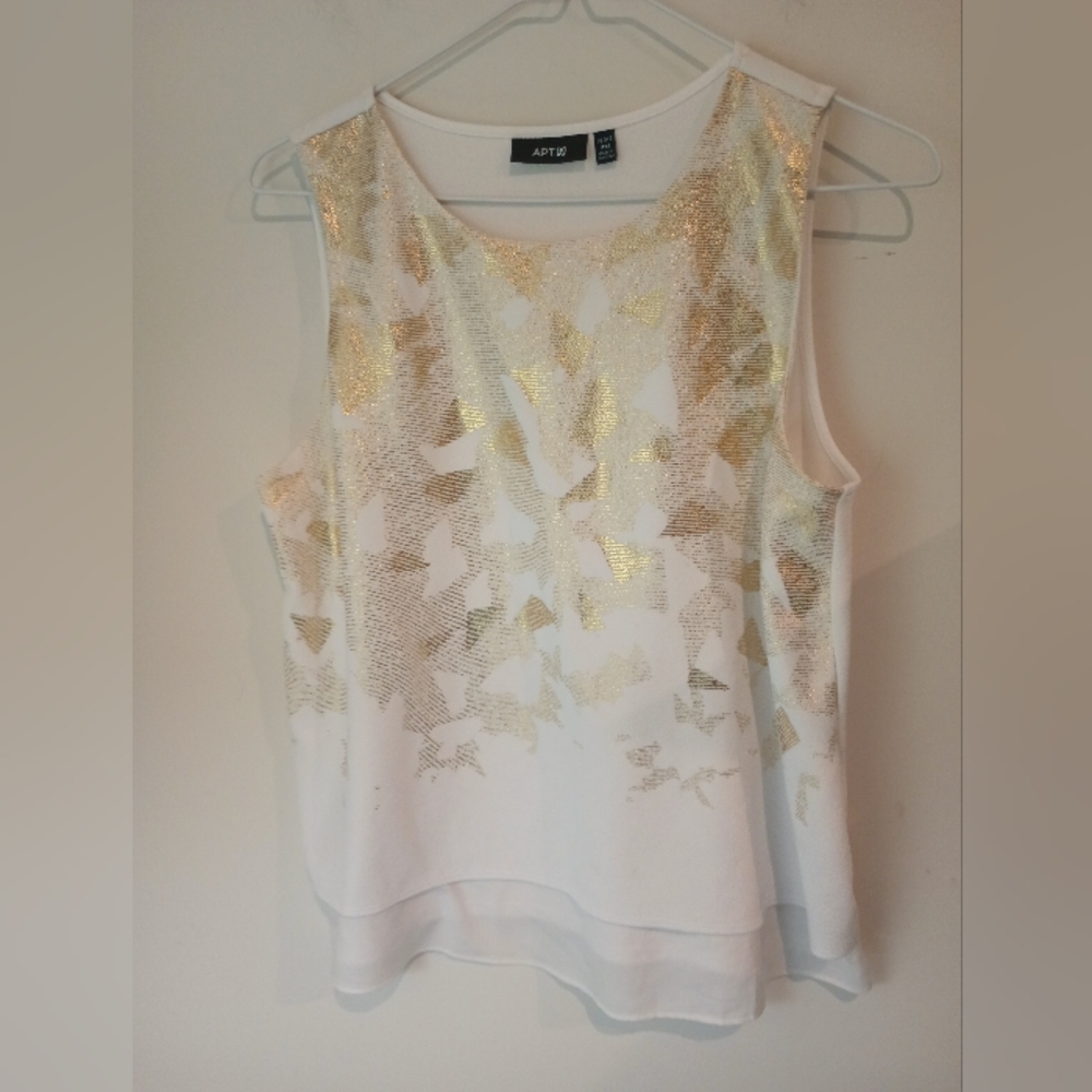 Apt. 9 Women's Tank Top with Gold Accents